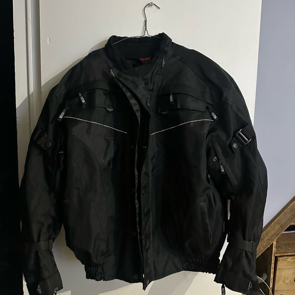 BULL FASTER - MEN'S MESH MOTORCYCLE JACKET (XXL)